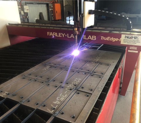 Laser Cutting — NQHF Pty Ltd in Home Hill, QLD